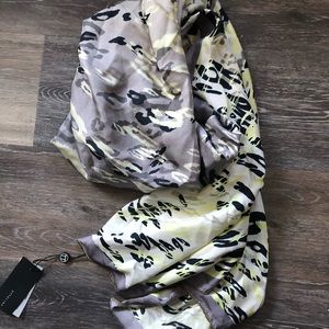 OTTOLINE by Hayley Menzies Silk leopard scarf